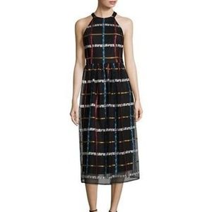 ♡Nicole Miller♡ Embroidered mesh dress